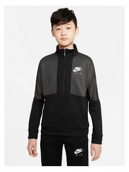 Image of Nike Air Big Kids Tracksuit - Black/Grey