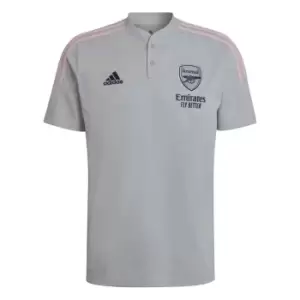 Image of adidas adidas Arsenal Training Polo Shirt 2022 2023 Mens - Grey