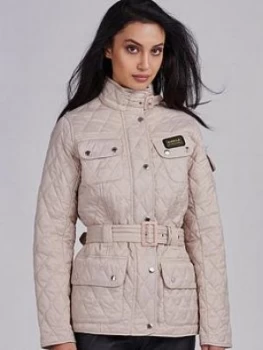 Image of Barbour International Polar Quilted Jacket - Oyster