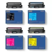 Image of Brother TN821XL Black & Colour High Capacity Toner Multipack (Original)