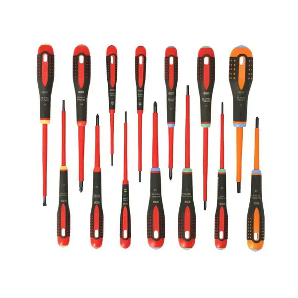 Image of Bahco 14 Piece BE-9872 Ergo Screwdriver Set BE-9876S