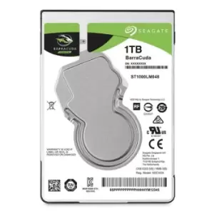 Image of Seagate BarraCuda 2.5". HDD size: 2.5" HDD capacity: 1000 GB HDD speed: 5400 RPM
