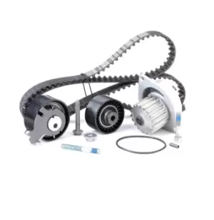 Image of Bosch Water Pump + Timing Belt Kit 1 987 948 711 PEUGEOT,CITROEN,206 Schragheck (2A/C),206 CC (2D),207 (WA_, WC_),307 CC (3B),307 SW (3H)