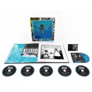 Image of Nirvana (US) Nevermind - 30th Anniversary Super Deluxe 5CD/Bluray - Sealed 2021 UK cd album box set 3846188