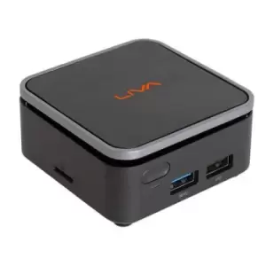 Image of ECS LIVA Q2 N4120 mini PC Intel Celeron N 4GB LPDDR4-SDRAM 64GB eMMC Windows 11 Black Silver