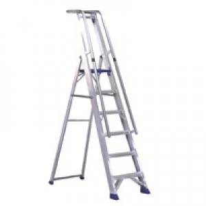 Image of Slingsby Aluminium Step Ladder With Platform 5 Steps 377855