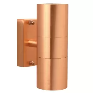 Image of Tin Up & Down Wall Lamp Copper, GU10, IP54
