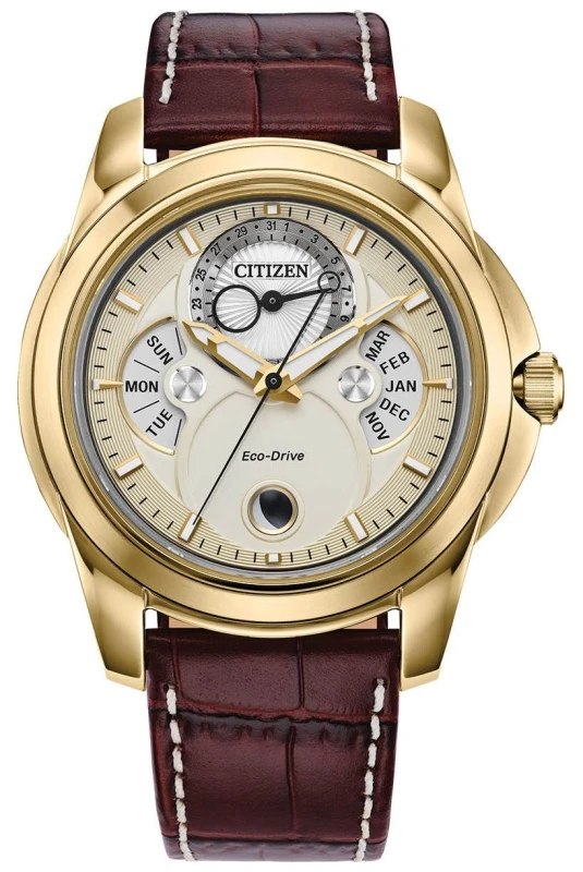 Image of Citizen BU0082-06P Eco-Drive Calendrier Moonphase (42mm) Watch
