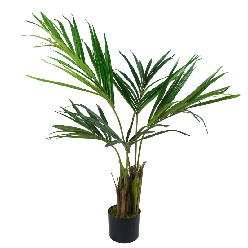 Image of Leaf 120cm Kentia Palm Artificial Tree Green