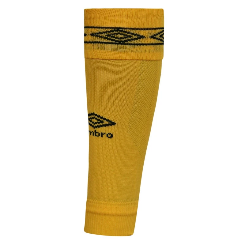 Image of Umbro Umbro Men Diamond Leg Sleeves in Yellow Size: large Yellow L Male 5063107748966
