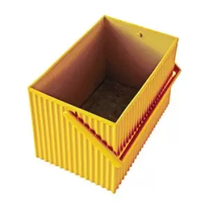 Image of Hachiman Omnioffre Stacking Storage Box Medium - Mustard