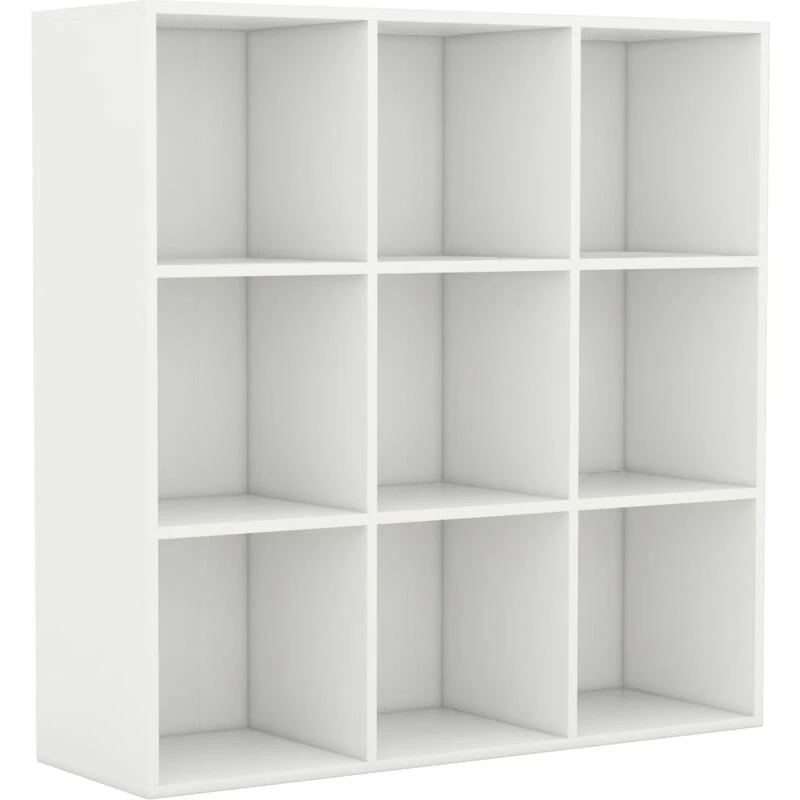 Image of VIDAXL Book Cabinet White 98x29x97.5cm Engineered Wood Vidaxl 8719883869834