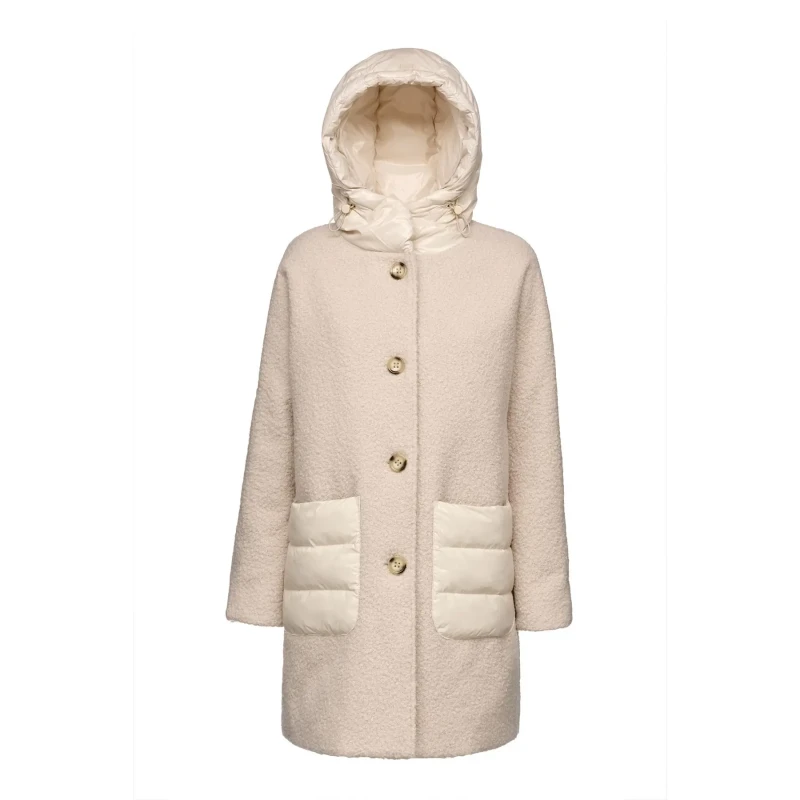 Image of Geox Womens long fleece Geox Calithe Beige Female 36