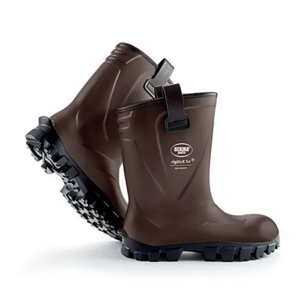 Image of Riglite Riglite xSolidgrip Fur S5 Full Safety Boots 1 Pair Brown 11 BNXFN4P708011