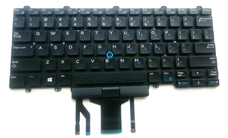 Image of DELL 4JPX1 notebook spare part Keyboard