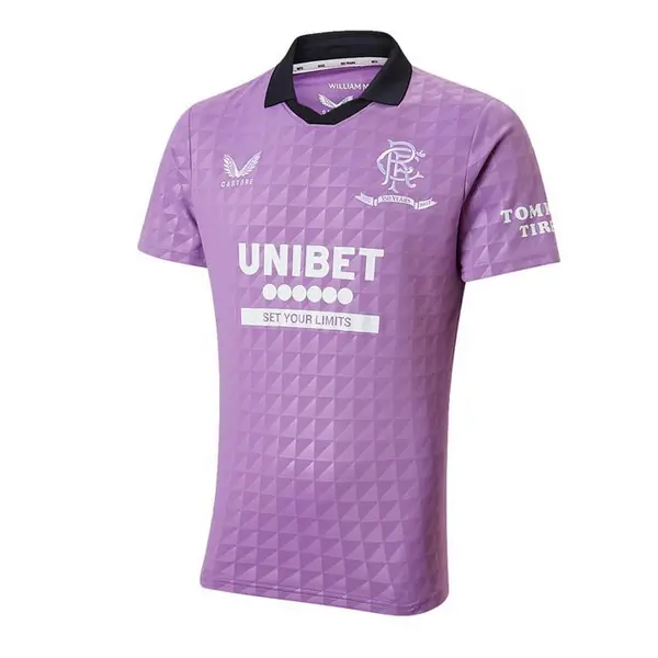 Image of Castore Rangers Third Shirt 2021 2022 - Purple XL