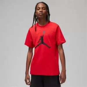 Image of Air Jordan Big Logo T Shirt Mens - Red