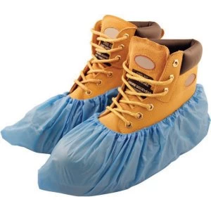 Image of Wickes Protective Boot and Shoe Blue Covers - Pack of 50