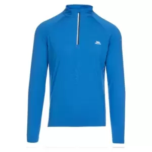 Image of Trespass Mens Arowson Active Top (XXS) (Vibrant Blue)