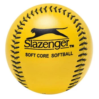 Image of Slazenger Soft Core Baseball - Yellow