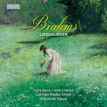 Image of Latvian Radio Choir - Brahms: Liebeslieder CD