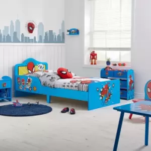 Image of Spiderman Single Bed Blue