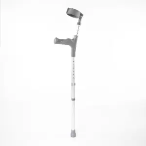 Image of NRS Healthcare Comfort Grip Adjustable Crutches - Pair - Regular