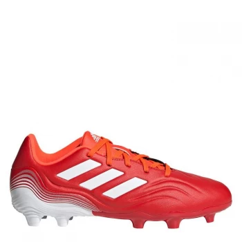 Image of adidas Copa .3 Junior FG Football Boots - Red/SolarRed