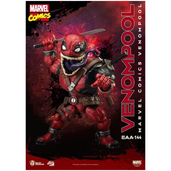 Image of Beast Kingdom Marvel: Contest Of Champions Deadpool Egg Attack Action Figure - Venompool