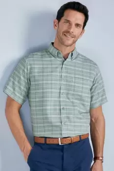 Image of Short Sleeve Soft Touch Check Shirt