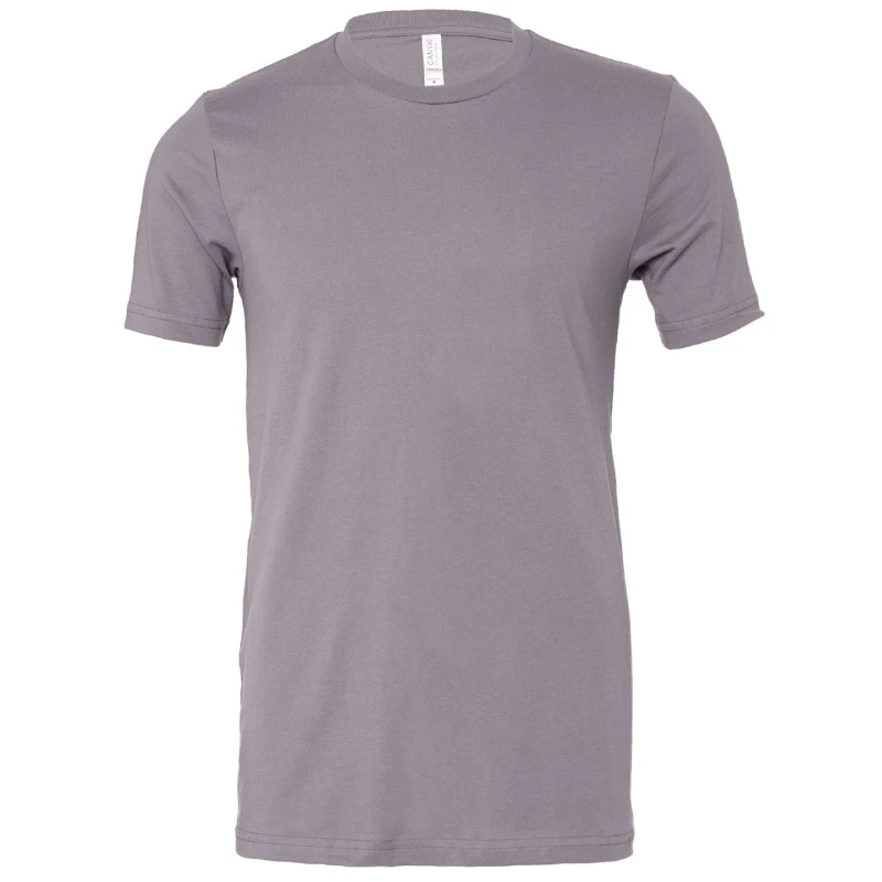 Image of Bella + Canvas Mens Jersey Crew Neck T-Shirt Size: Small Multicolor Male S