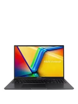Image of Asus Vivobook M1605Ya-Mb270W, AMD Ryzen 7, 16GB RAM 512GB SSD, 16" Laptop - Black - Laptop Only