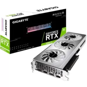 Image of Gigabyte Nvidia GeForce RTX 3060 Ti Vision OC 8GB V2 LHR Graphics Card
