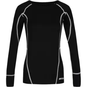 Image of Regatta Womens/Ladies Beru Merino Wool Long Sleeve Baselayer T shirt 20 - Bust 45' (114cm)