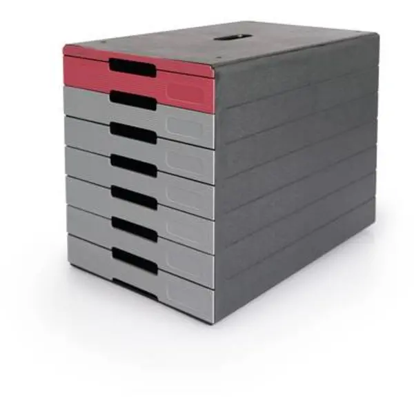 Image of Durable Durable IDEALBOX PRO 7 776303 Desk drawer box Anthracite A4, C4 No. of drawers: 7 776303