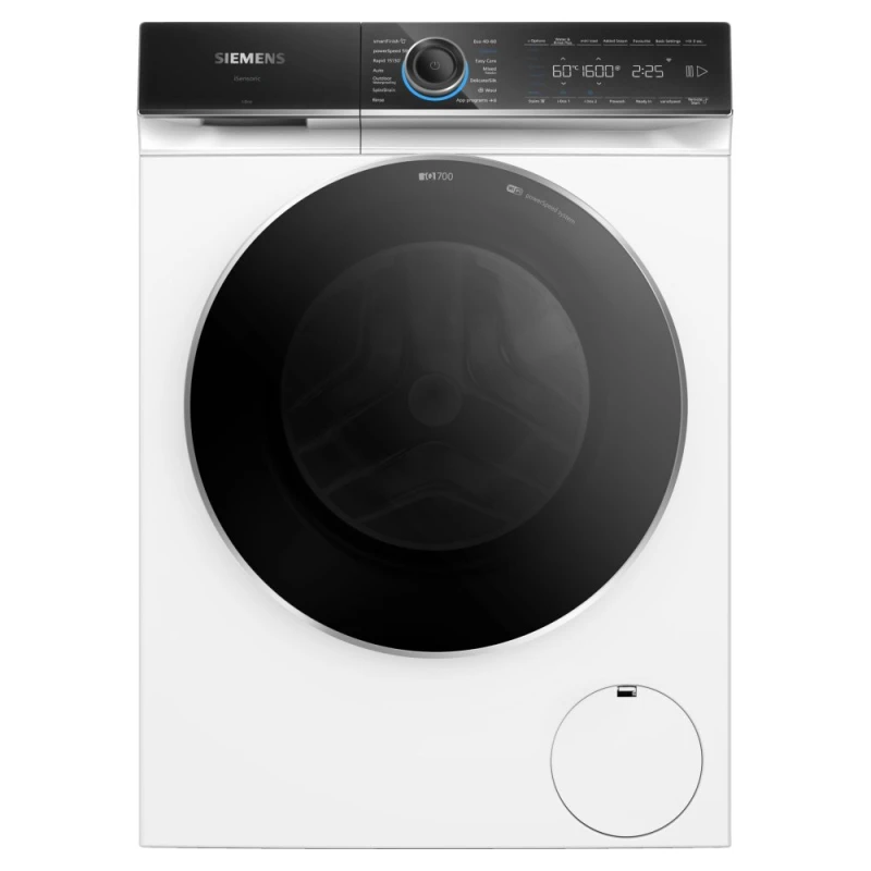 Image of Siemens IQ-700 i-Dos WG56B2A2GB 10KG WiFi Connected Washing Machine with 1600 rpm - White - A Rated
