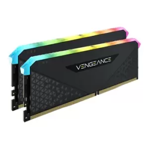 Image of Corsair Vengeance RGB RS Black 64GB 3600MHz DDR4 Memory Kit