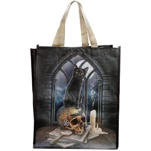 Image of Lisa Parker Spirits of Salem Cat Shopping Bag