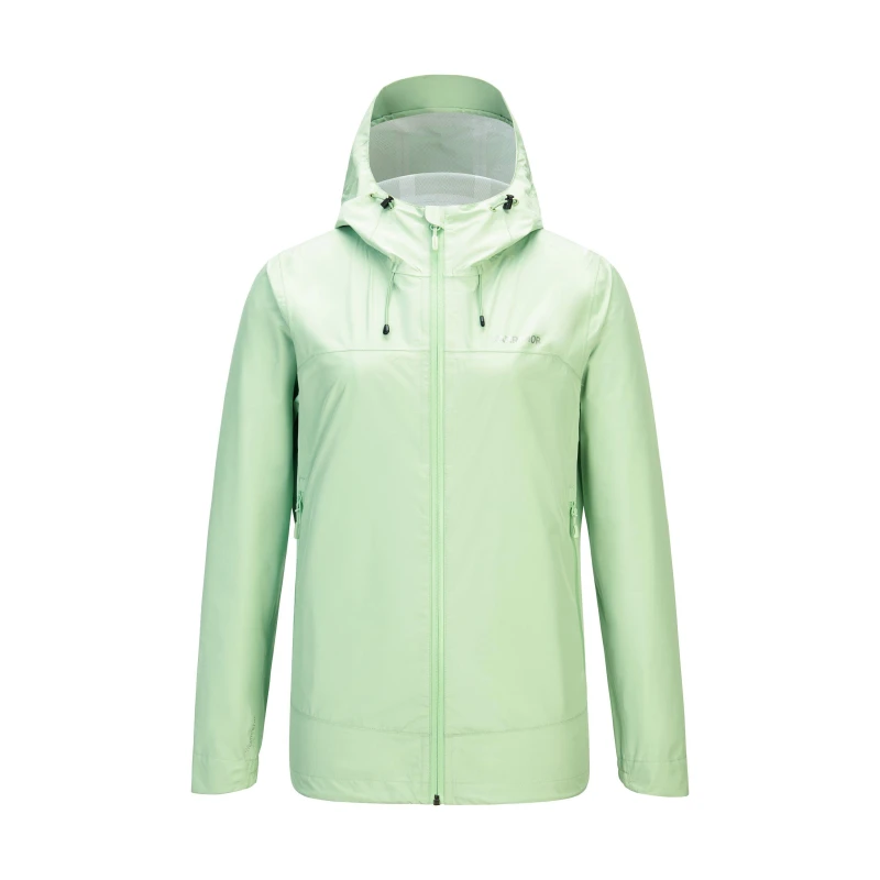 Image of Karrimor Womens Helium Windproof DWR Full Zip Waterproof Jacket Green female 8 (36)