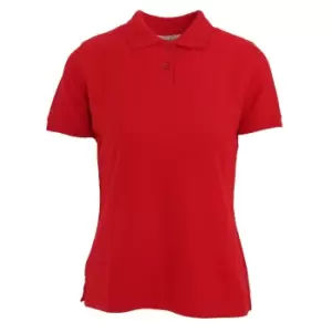 Image of Absolute Apparel Womens/Ladies Diva Polo (S) (Red)