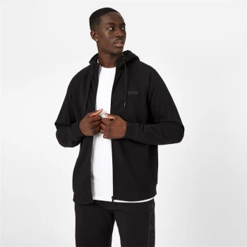 Image of Everlast Longline Zip Through Hoodie - Black