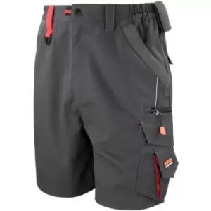 Image of Result Workguard Unisex Technical Work Shorts (M) (Grey/Black) - Grey/Black