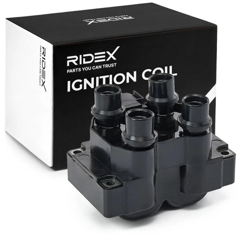 Image of RIDEX 689C0041 Ignition coil without holder Coil,ignition (689)