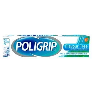 Image of PoliGrip Flavour Free Denture Fixative Cream 70g