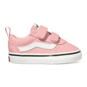 Image of Vans Vans Ward Velcro Canvas Trainers Infants - Pink