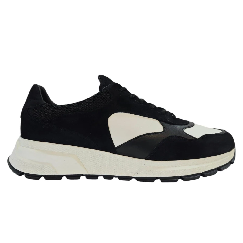 Image of Loyalti Mens Martin Runners White//Black male 7 (41)