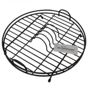 Image of Delfinware Circular Drainer Black