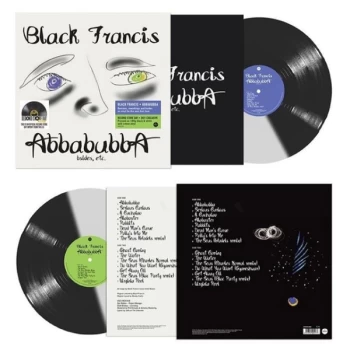 Image of Black Francis - Abbabubba (Bsides, Etc.) Black & White Split Vinyl