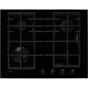 Image of Haier Series 2 HAVG5BF4S2B 60cm Gas Hob - Black