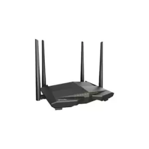 Image of Tenda V1200 Wireless Router Fast Ethernet Dual Band (2.4 GHz / 5 GHz) 4G Black